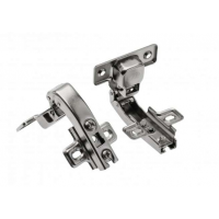 Мебельная петля GTV штольная 90° Clip-On D=35мм без доводчика (713370)