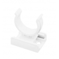 Кліпса Sigma для кухонної ніжки під цоколь Н=37мм D=28мм L=45мм біла (714243)