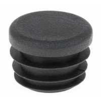 Заглушка Термопласт кругла  d=25мм, чорна (713460)