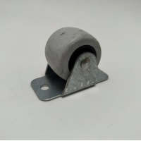 Ролик меблевий UV Н=34мм прогумований сірий (713143)